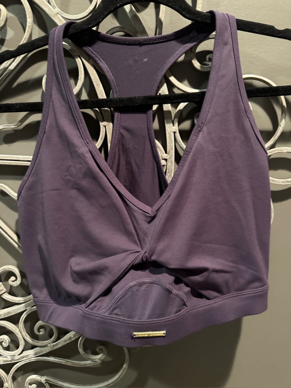 Women’s gymshark steel blue purple sports bra Whitney Simmons  CUTE sz XL